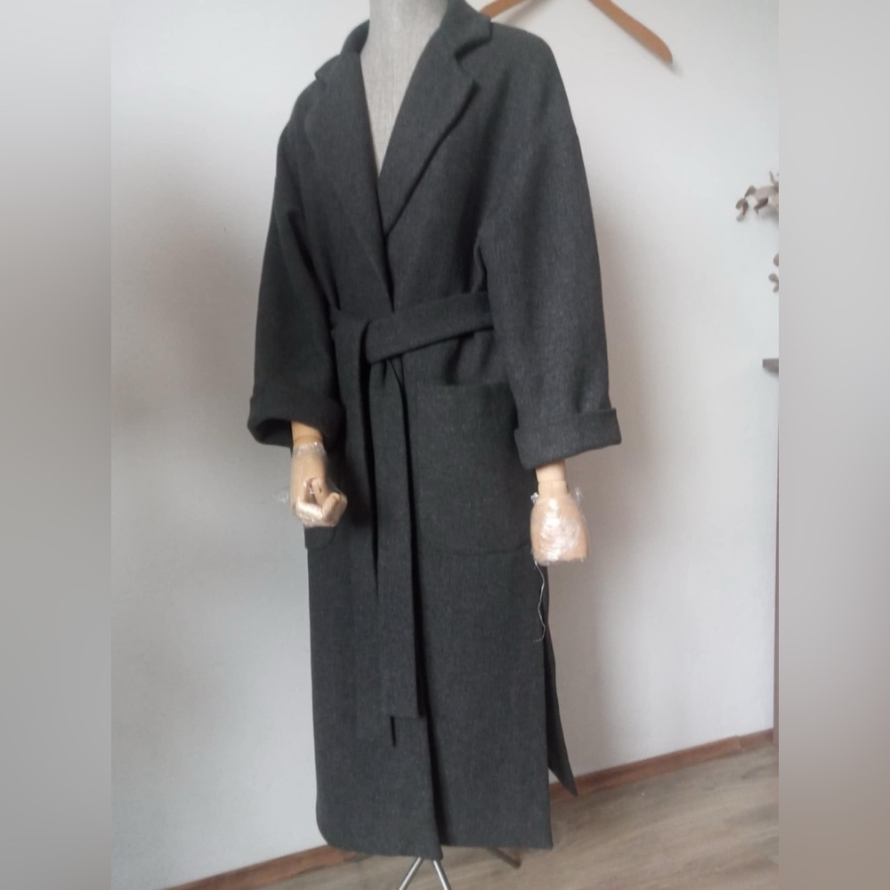 Zara Manteco Coat 75% wool